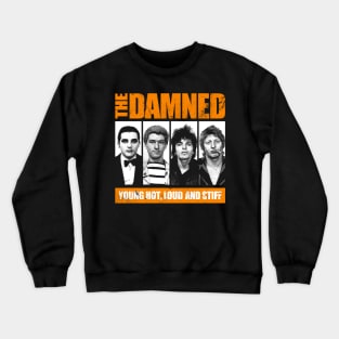 The Damned - 70s Punk Fanmade Crewneck Sweatshirt